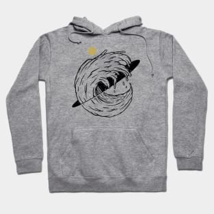 Space Wave Hoodie